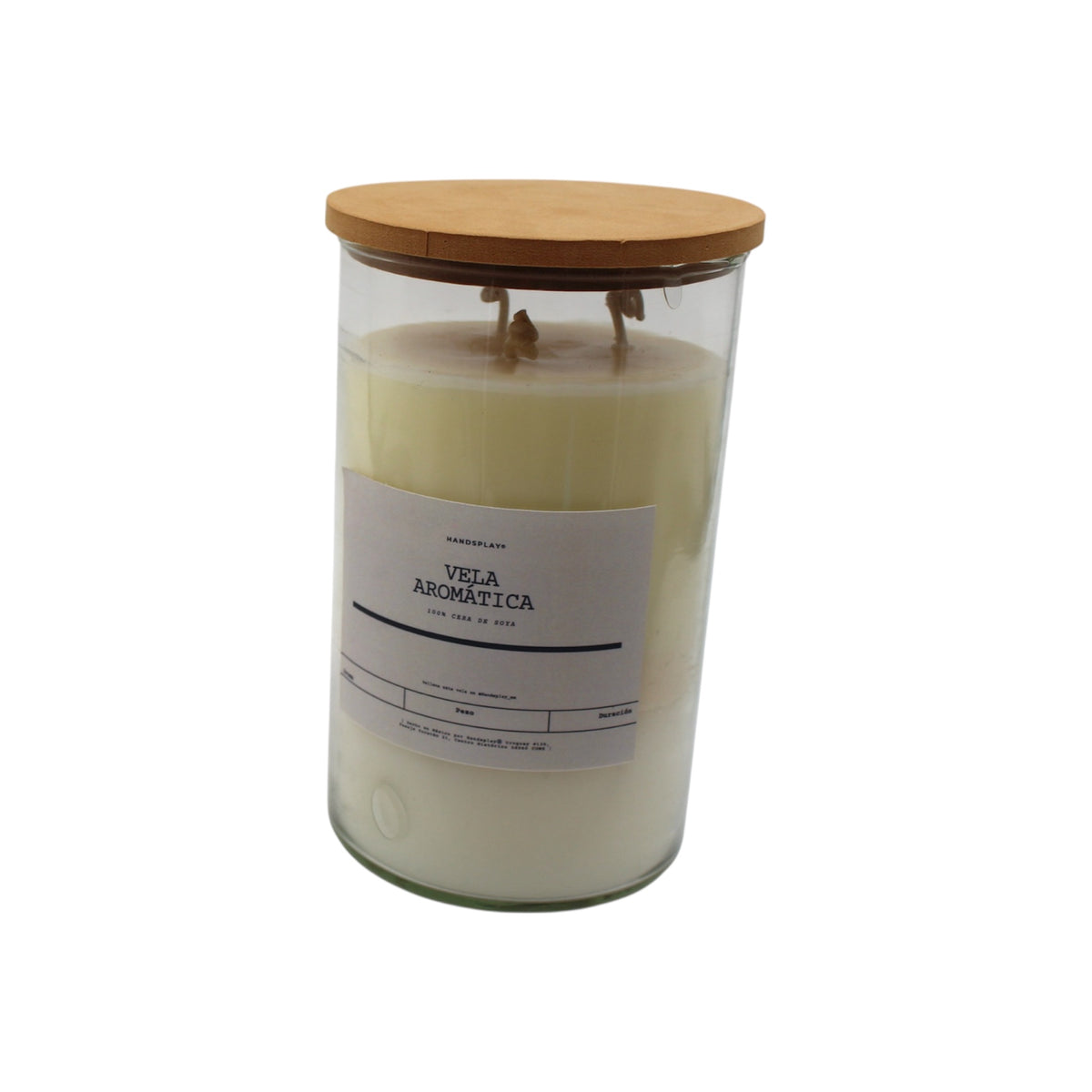 Vela aromática de cera de soya 3.5x6¨