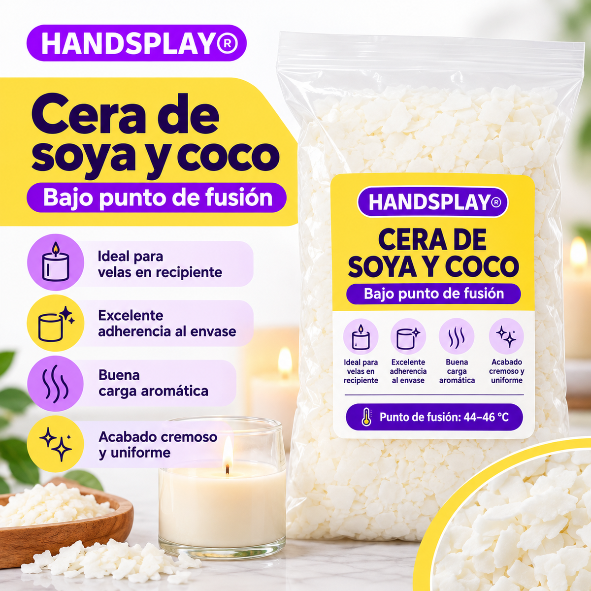 Ceras para vela