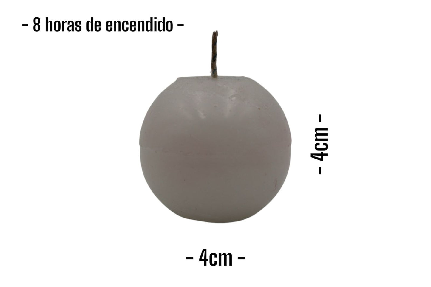 Velas esfera