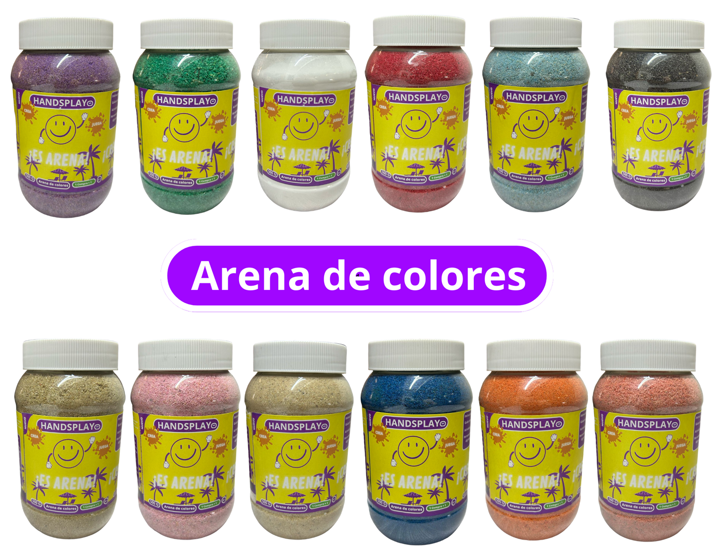 Arena de colores 500g