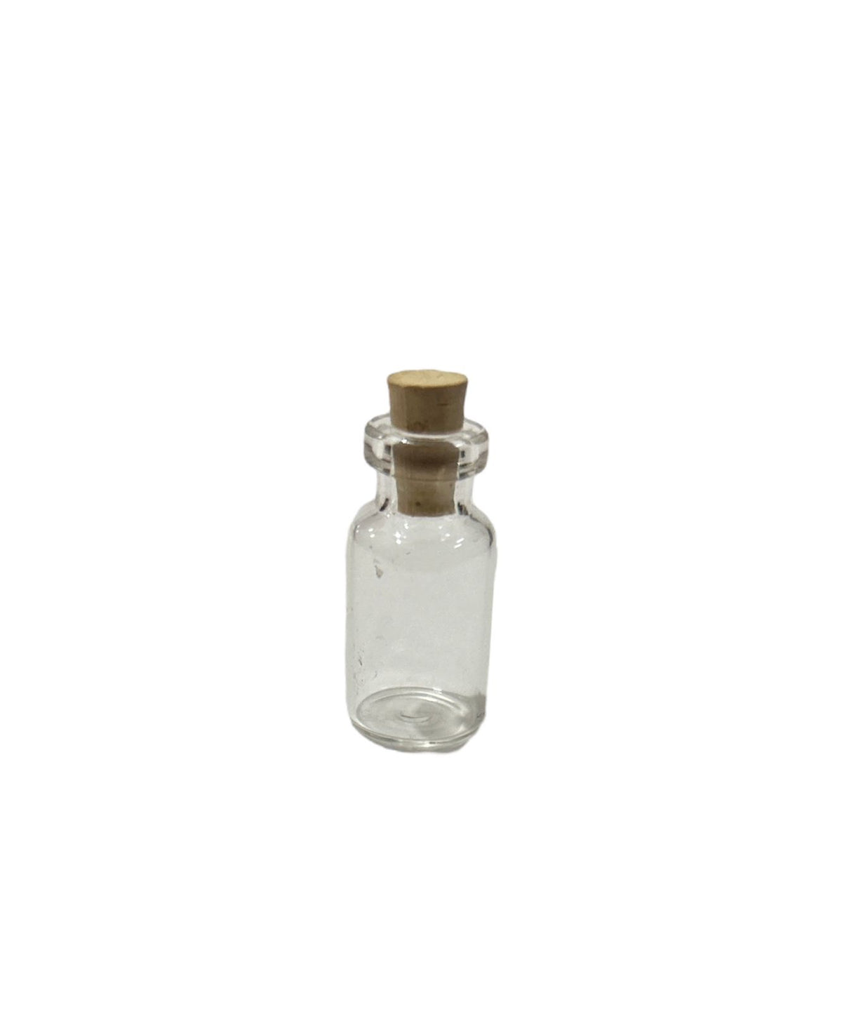 Botellas de cristal con tapón de corcho