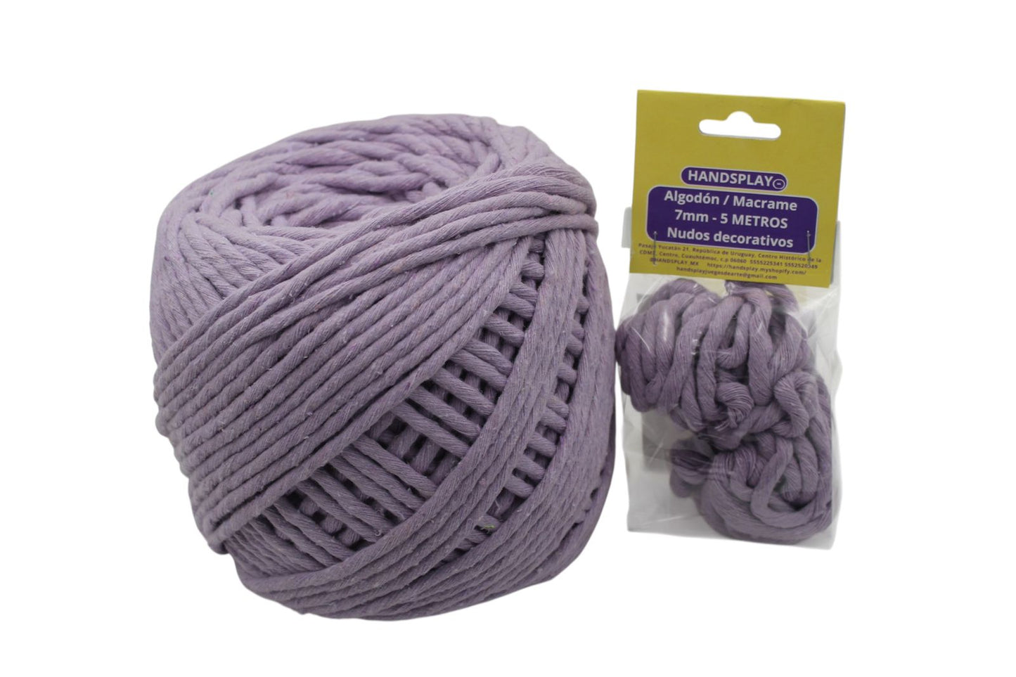 Algodón macrame