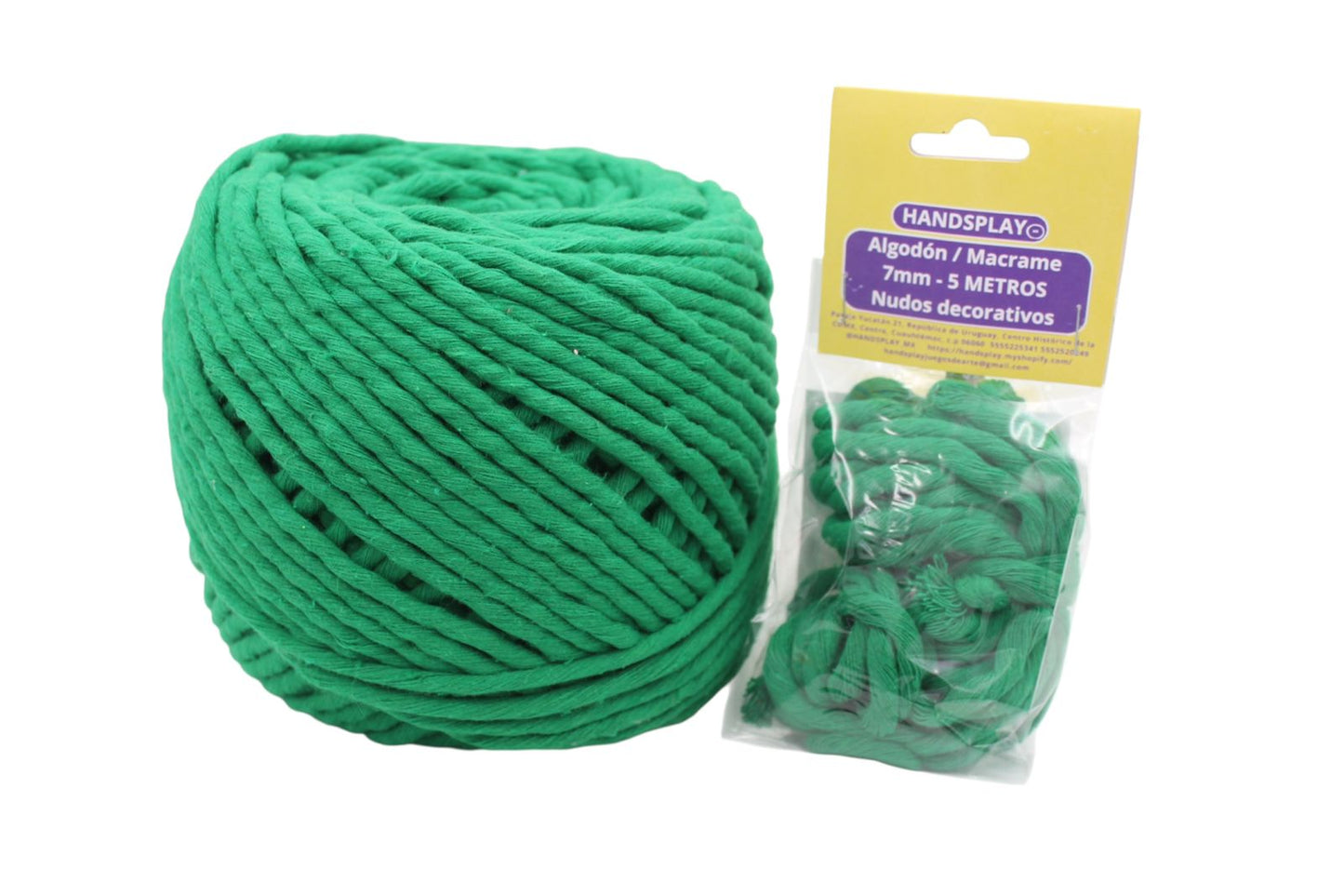 Algodón macrame