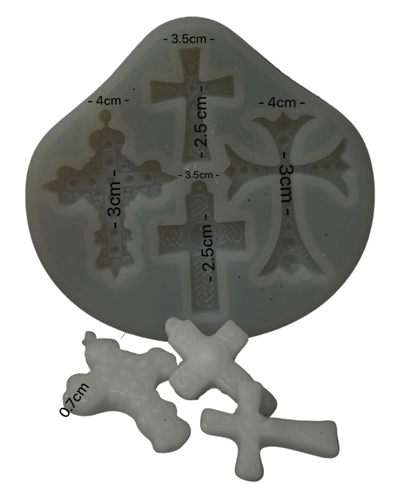 Moldes 2D silicón