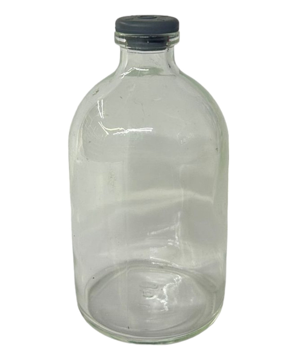 Botellas de cristal con tapón de caucho