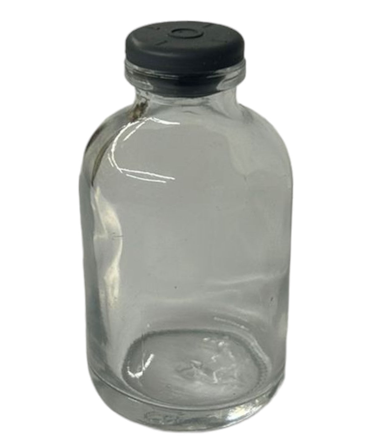 Botellas de cristal con tapón de caucho