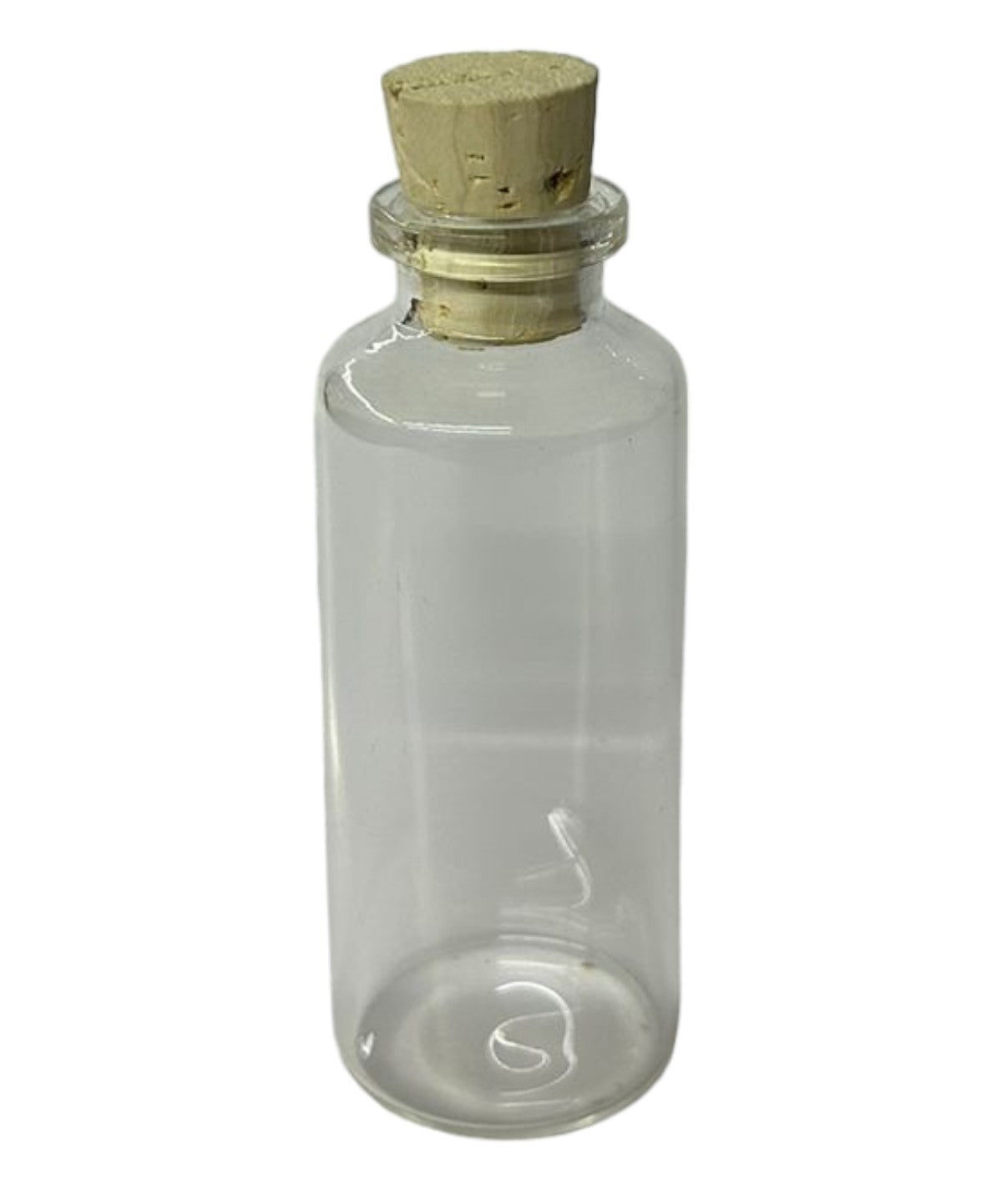 Botellas de cristal con tapón de corcho