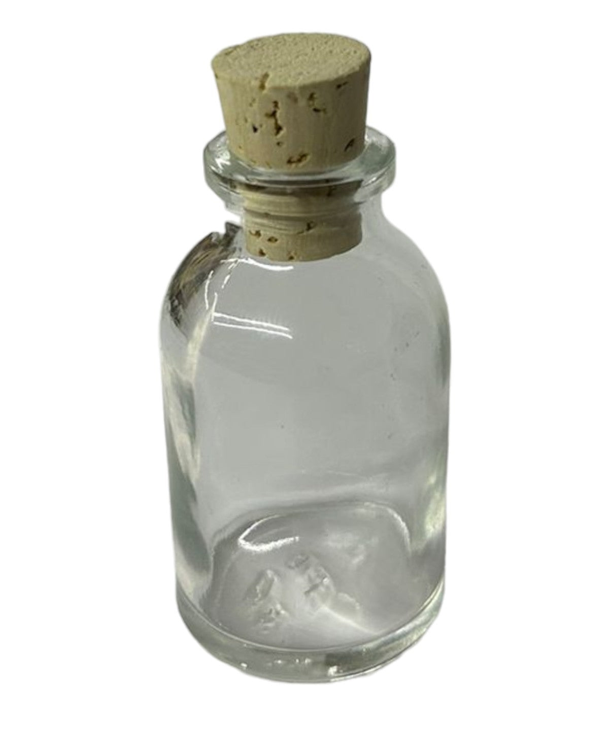 Botellas de cristal con tapón de corcho