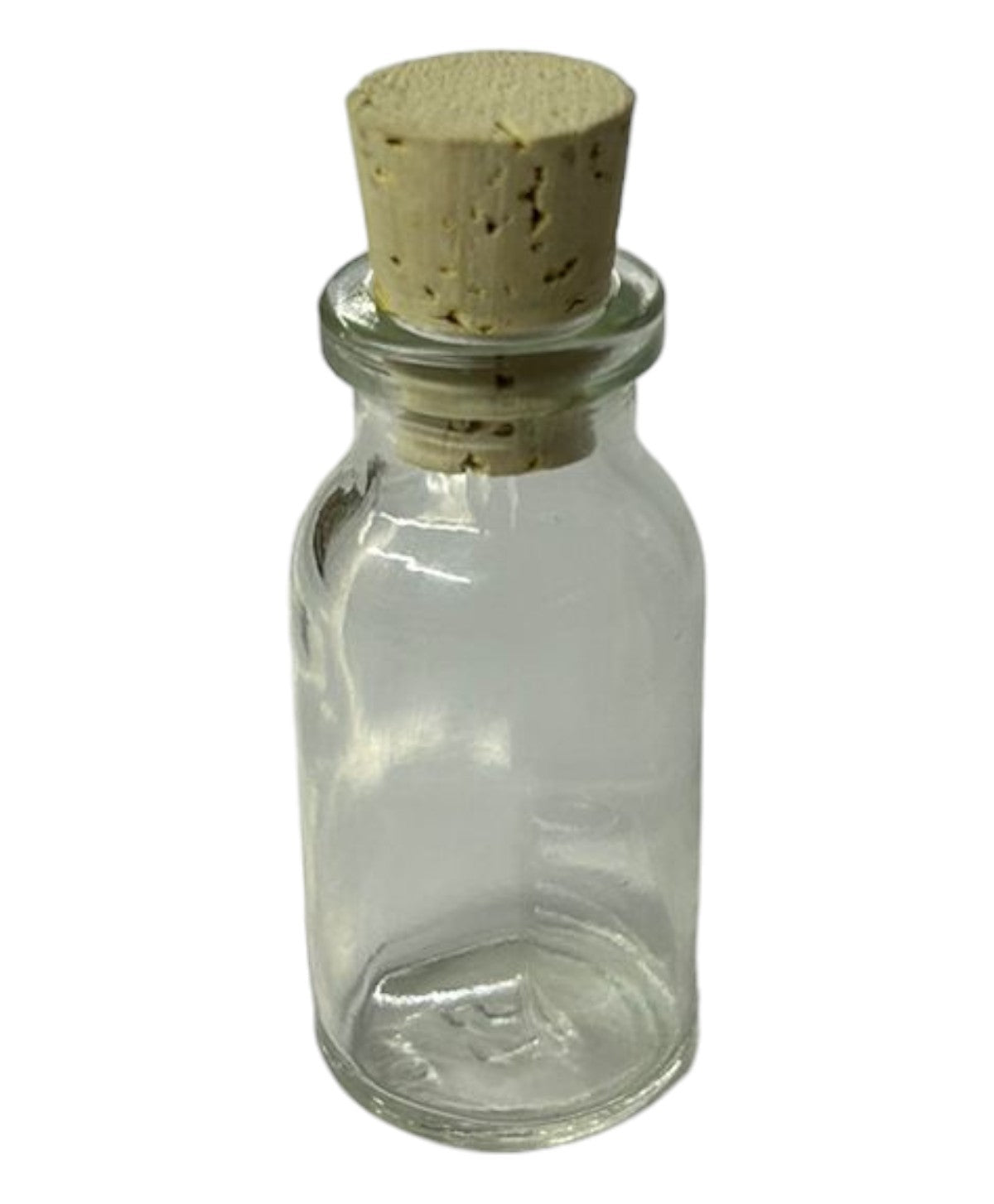 Botellas de cristal con tapón de corcho