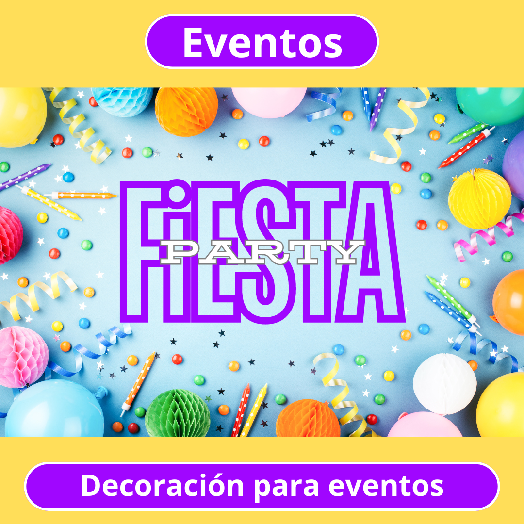 PARTY Decoración y recuerdos para fiesta