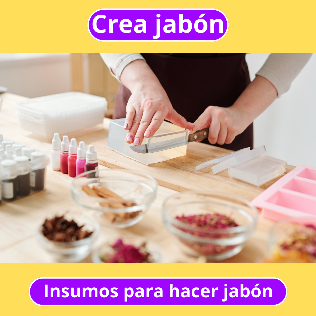 Crea tus jabones
