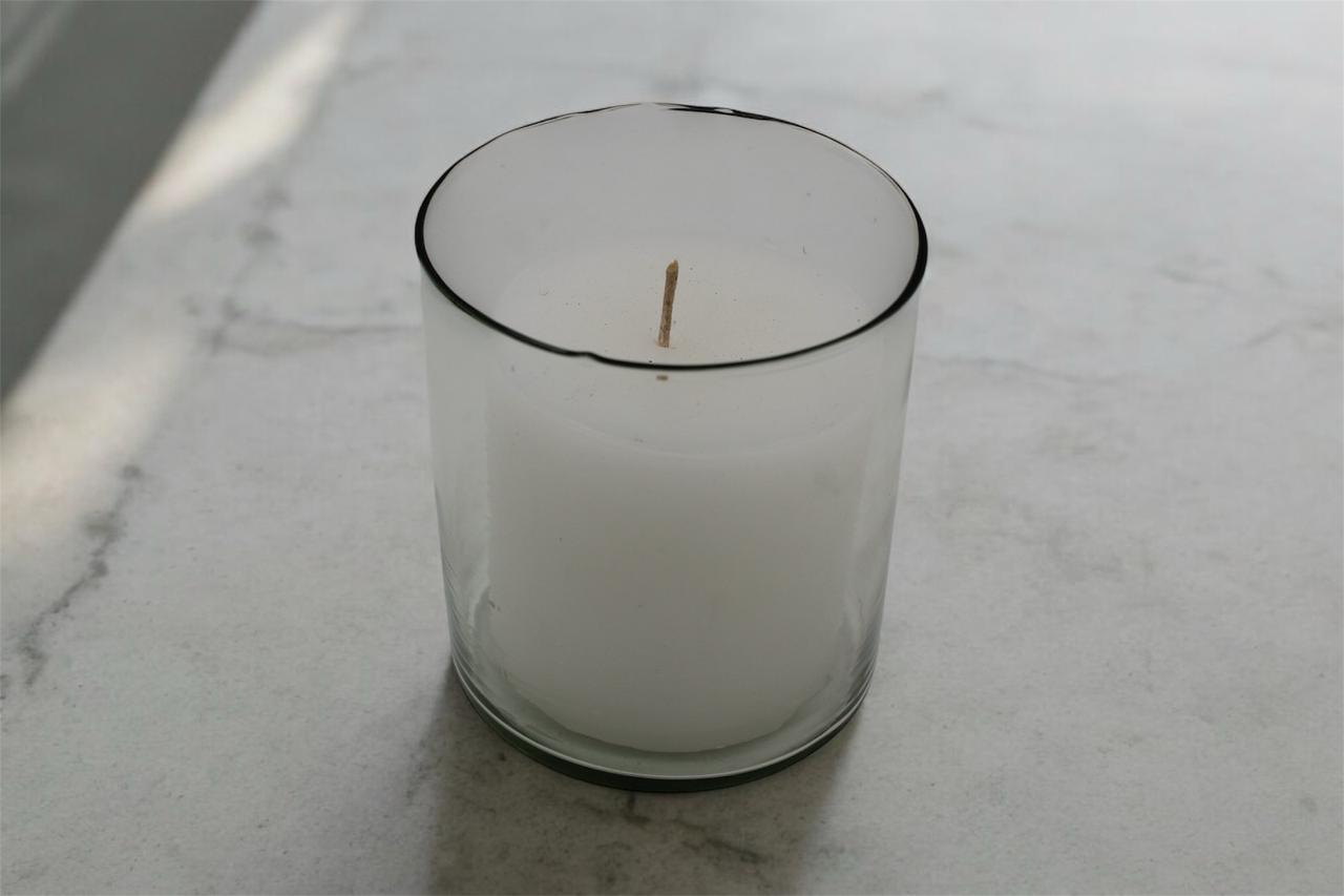 Vela en cristal