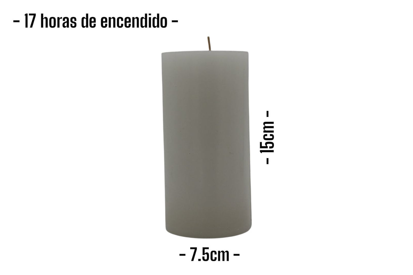 Velas cilíndricas / Cirios