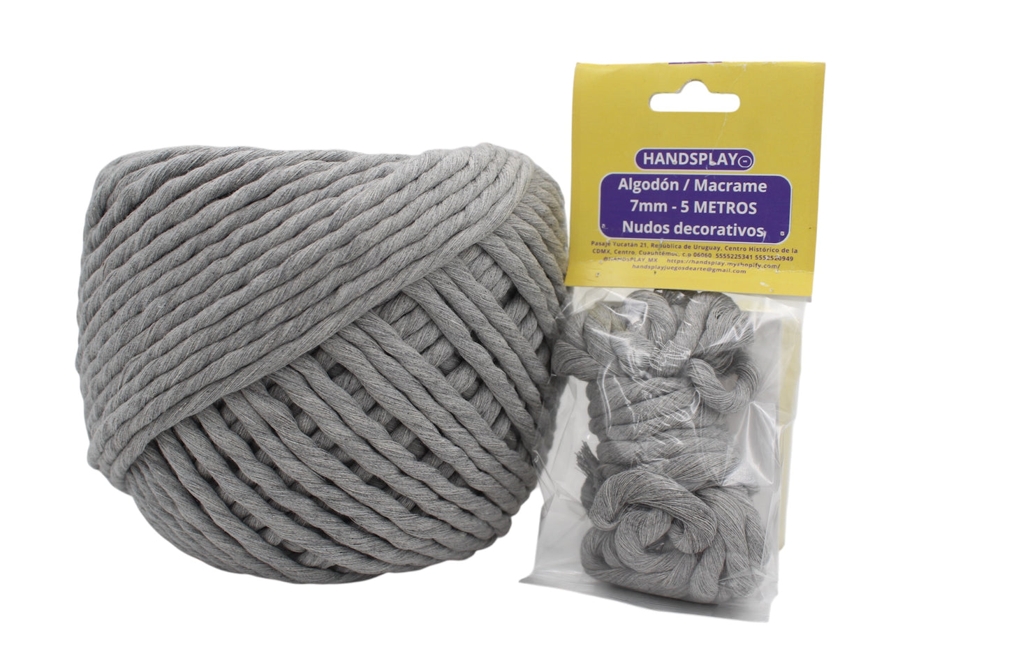 Algodón macrame