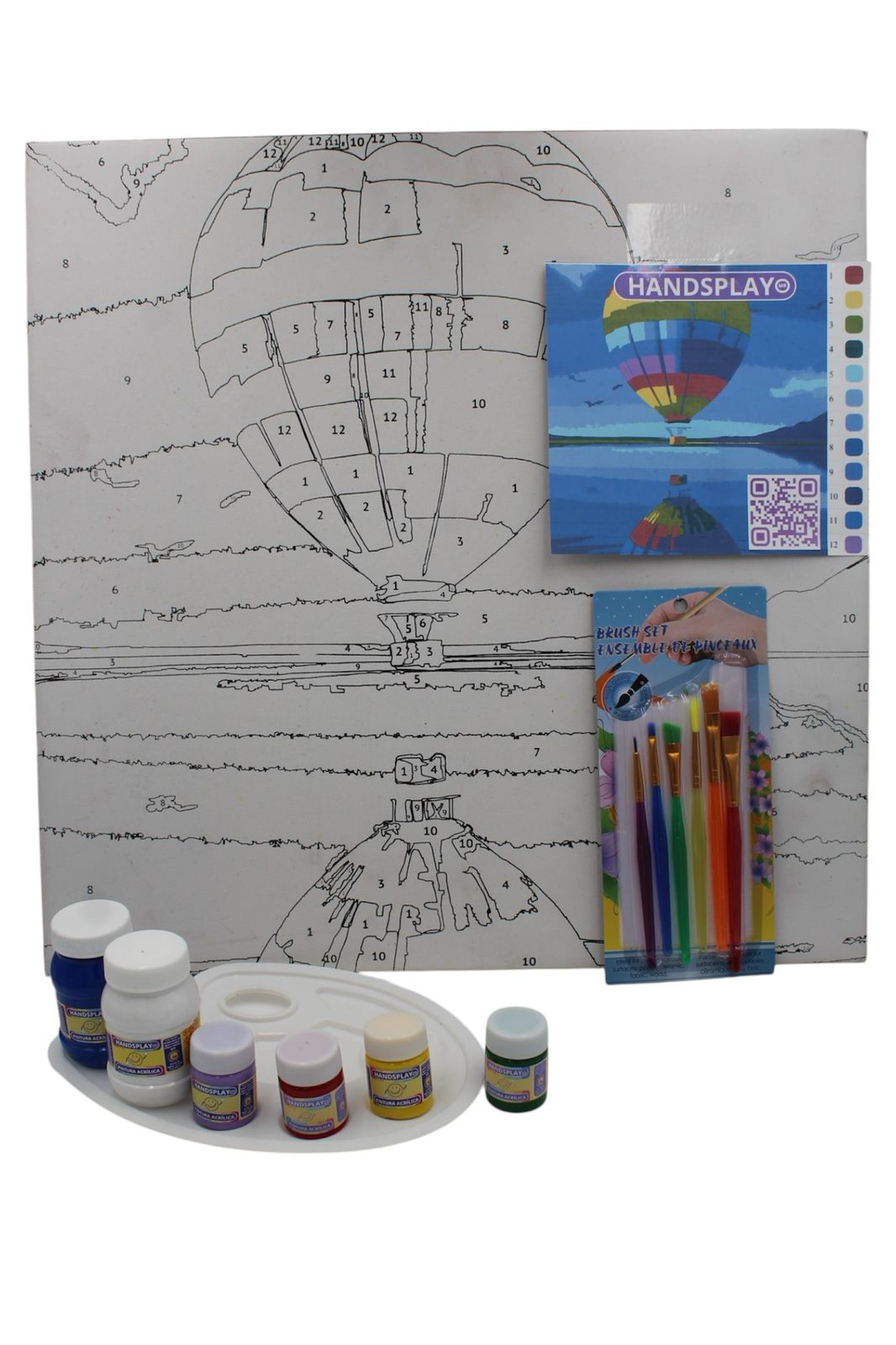 Pintar con números / Paint by numbers