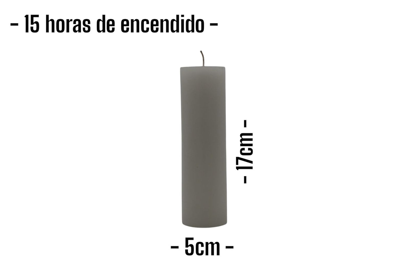 Velas cilíndricas / Cirios