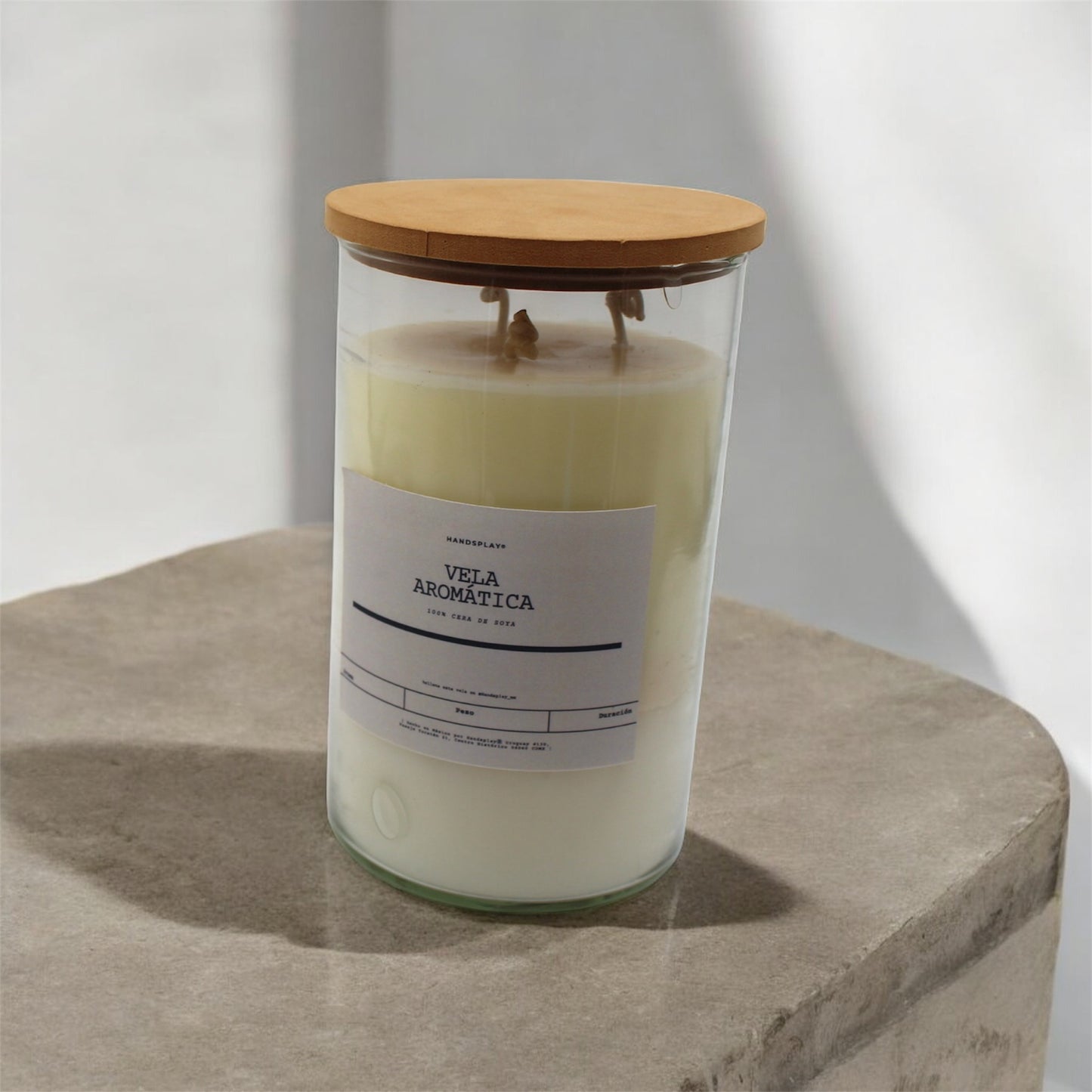 Vela aromática de cera de soya 3.5x6¨