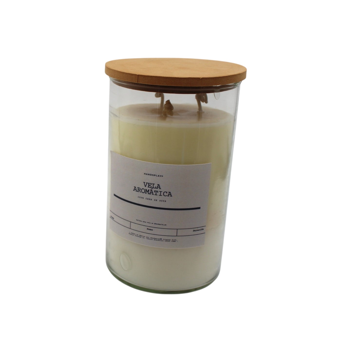 Vela aromática de cera de soya 3.5x6¨