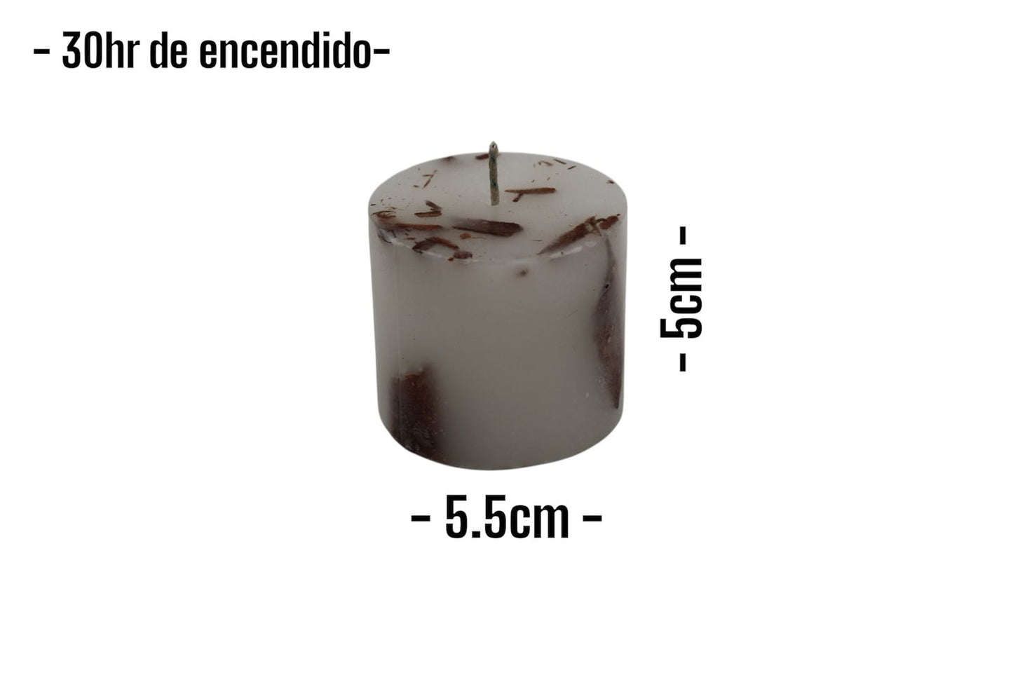Velas cirio de canela