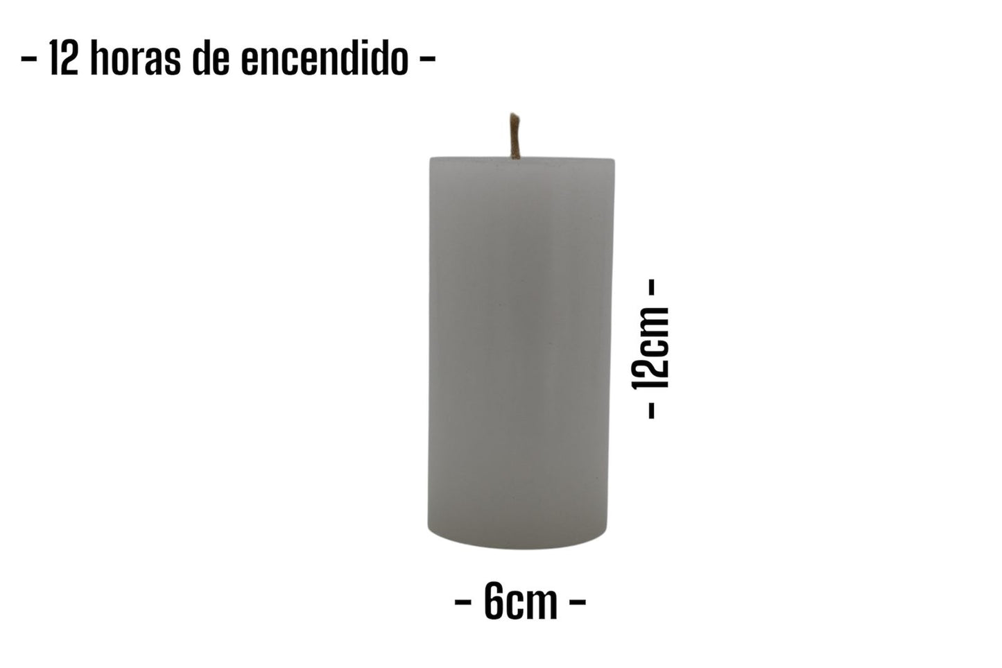 Velas cilíndricas / Cirios