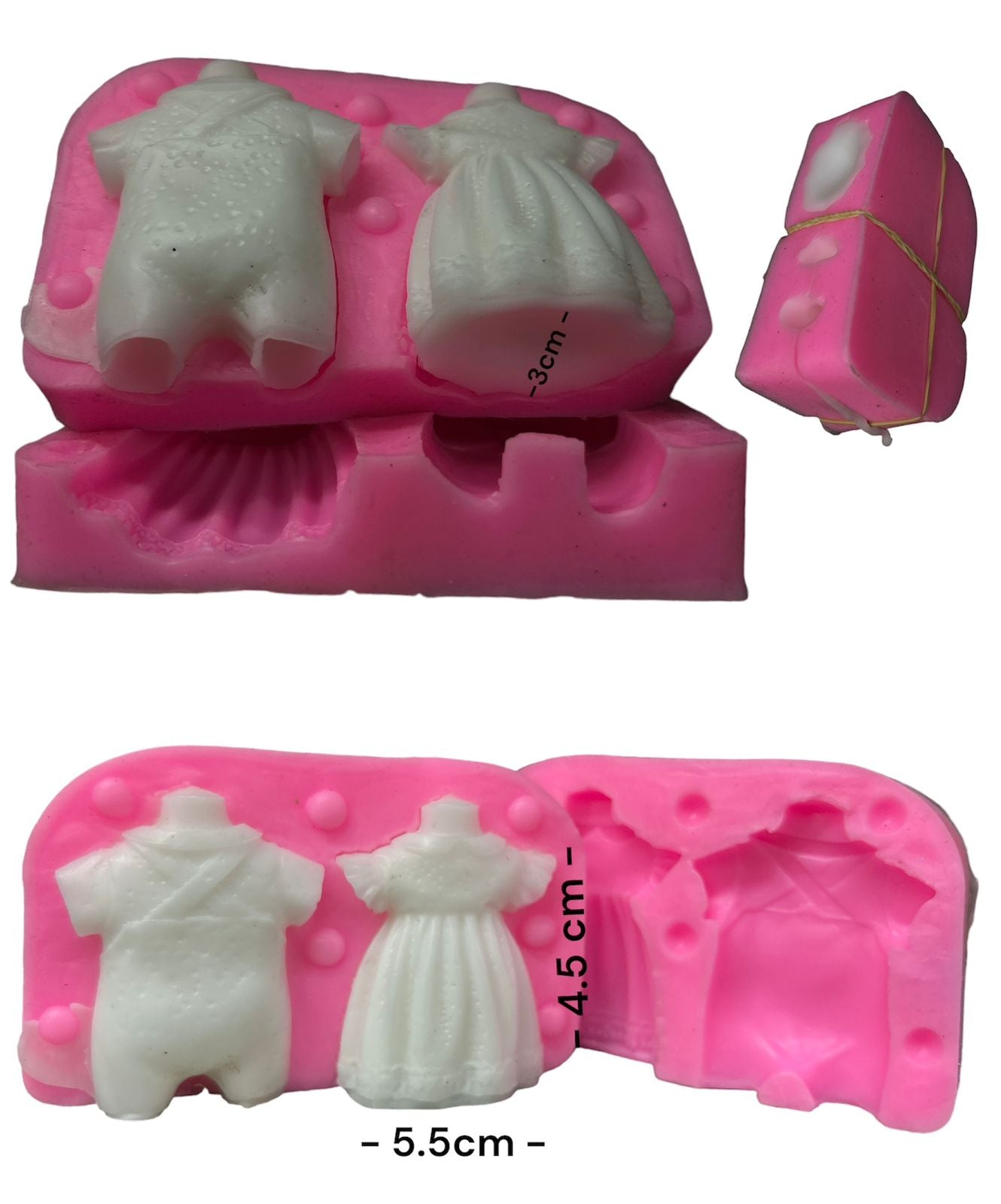 Moldes 3D silicón