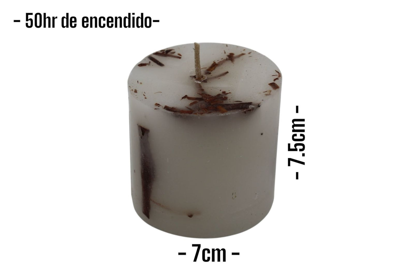 Velas cirio de canela