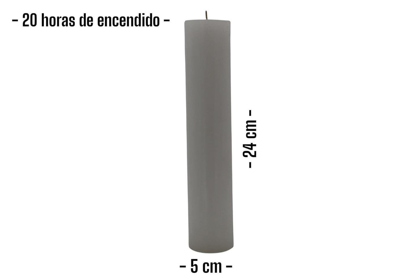 Velas cilíndricas / Cirios