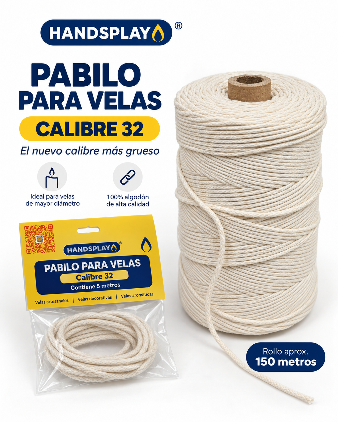 Pabilos para velas