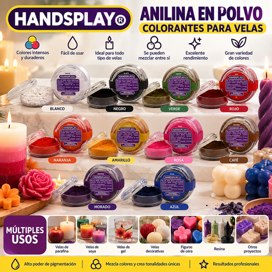 Colorante para vela en polvo Anilina