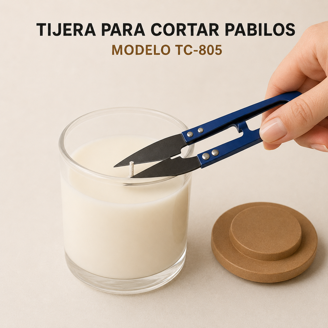 Tijera textilera TC-805