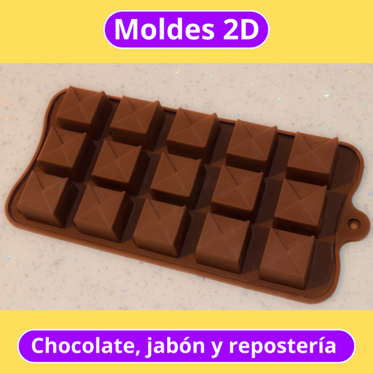 Moldes 2D silicón