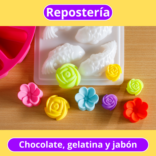 Moldes 3D silicón