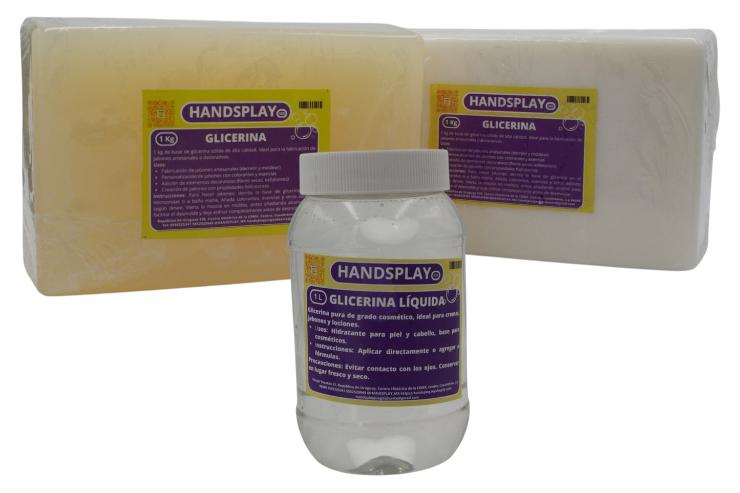 Glicerina / base para hacer jabón