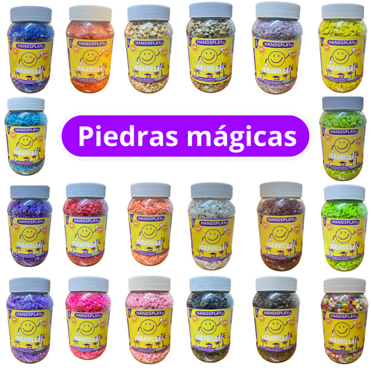 Piedritas de colores / gravilla