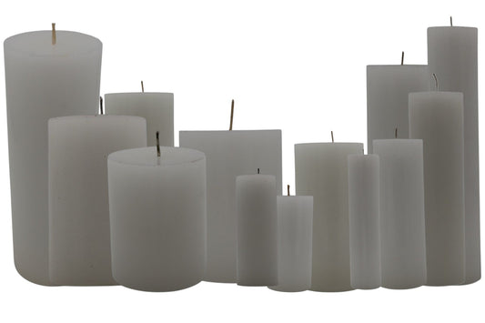 Velas cilíndricas / Cirios