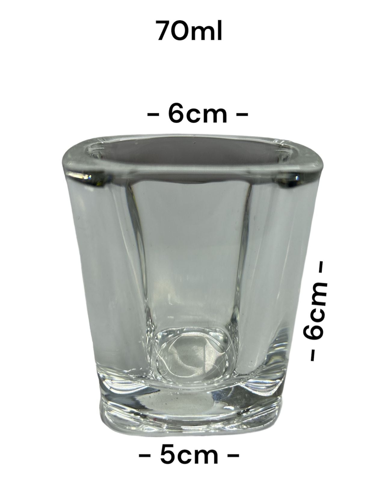 Vaso doble fondo 70ml