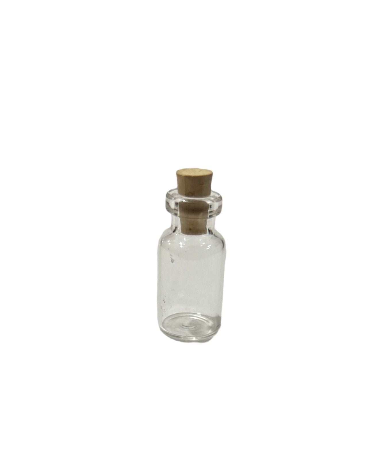 Botellas de cristal con tapón de corcho