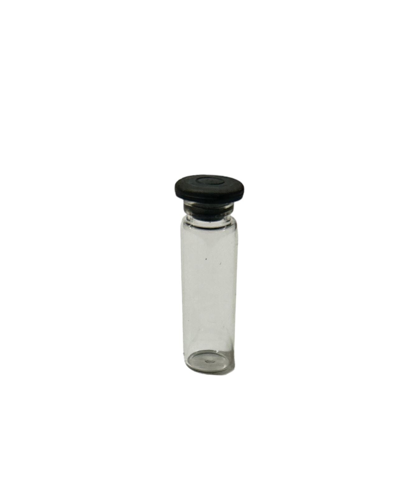 Botellas de cristal con tapón de caucho