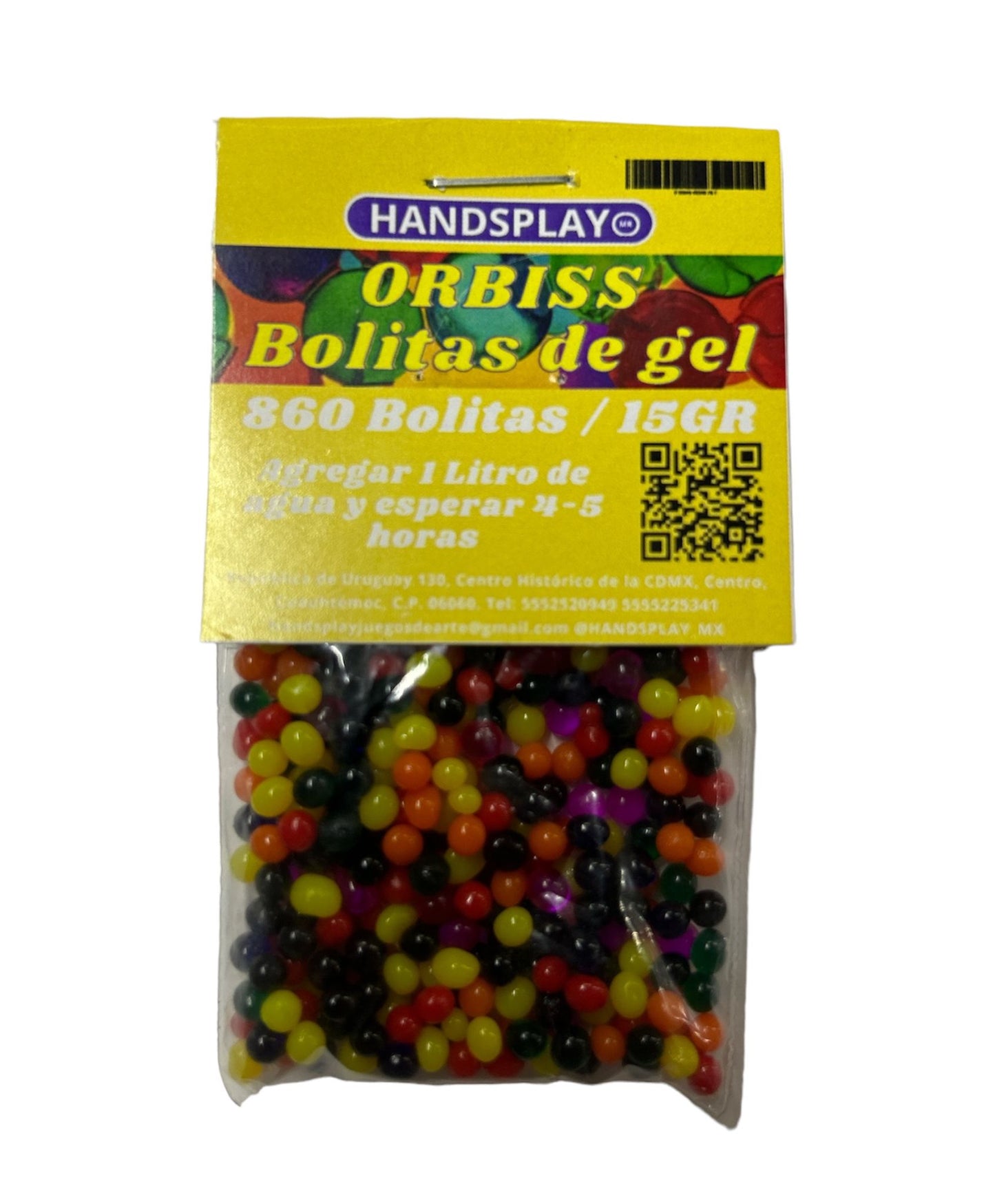 ORBISS / Bolitas de gel