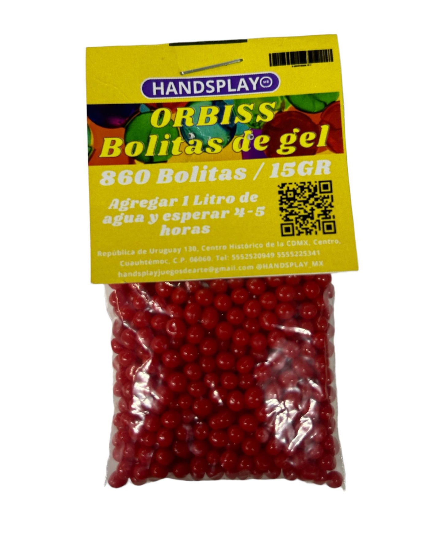 ORBISS / Bolitas de gel