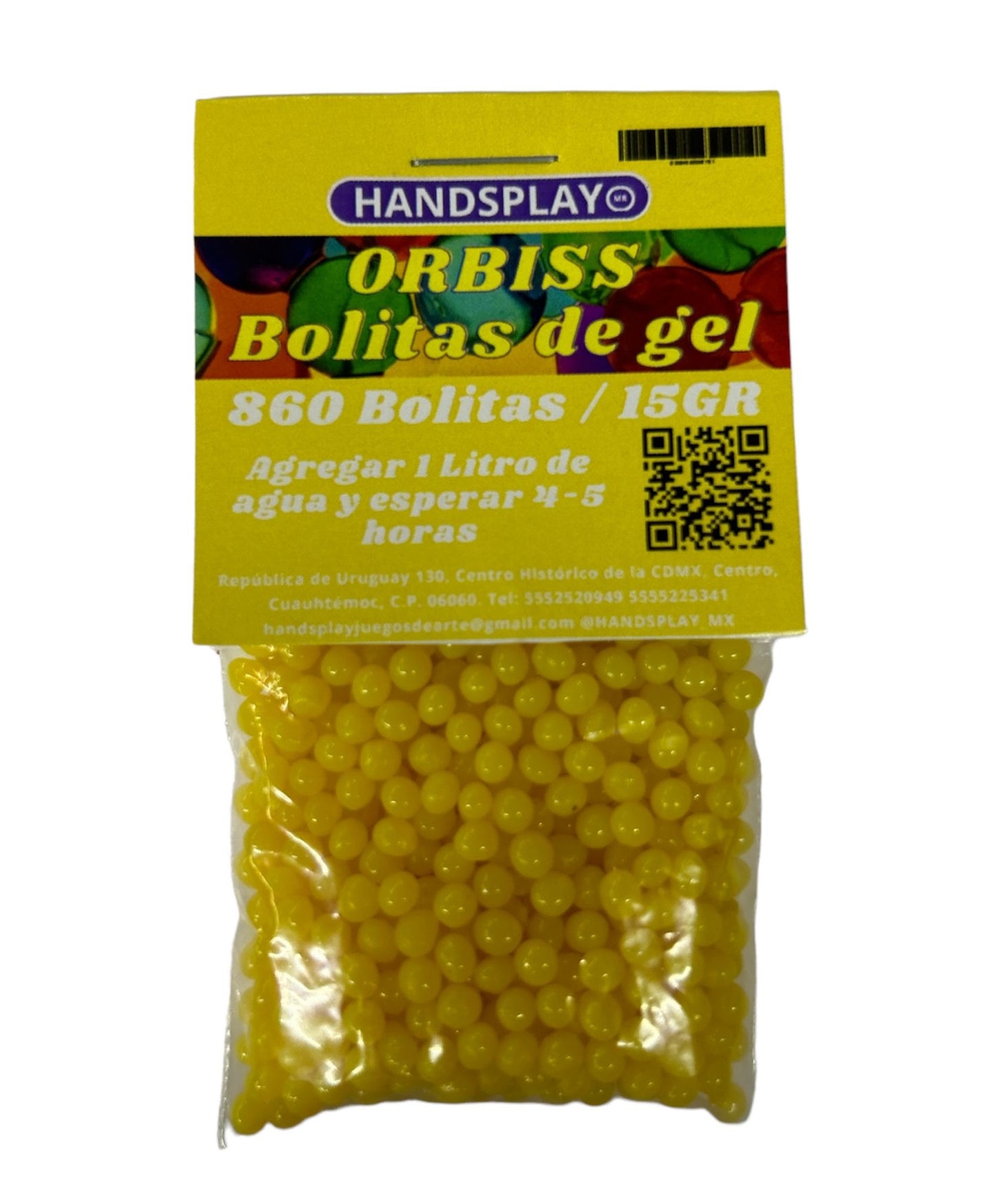 ORBISS / Bolitas de gel