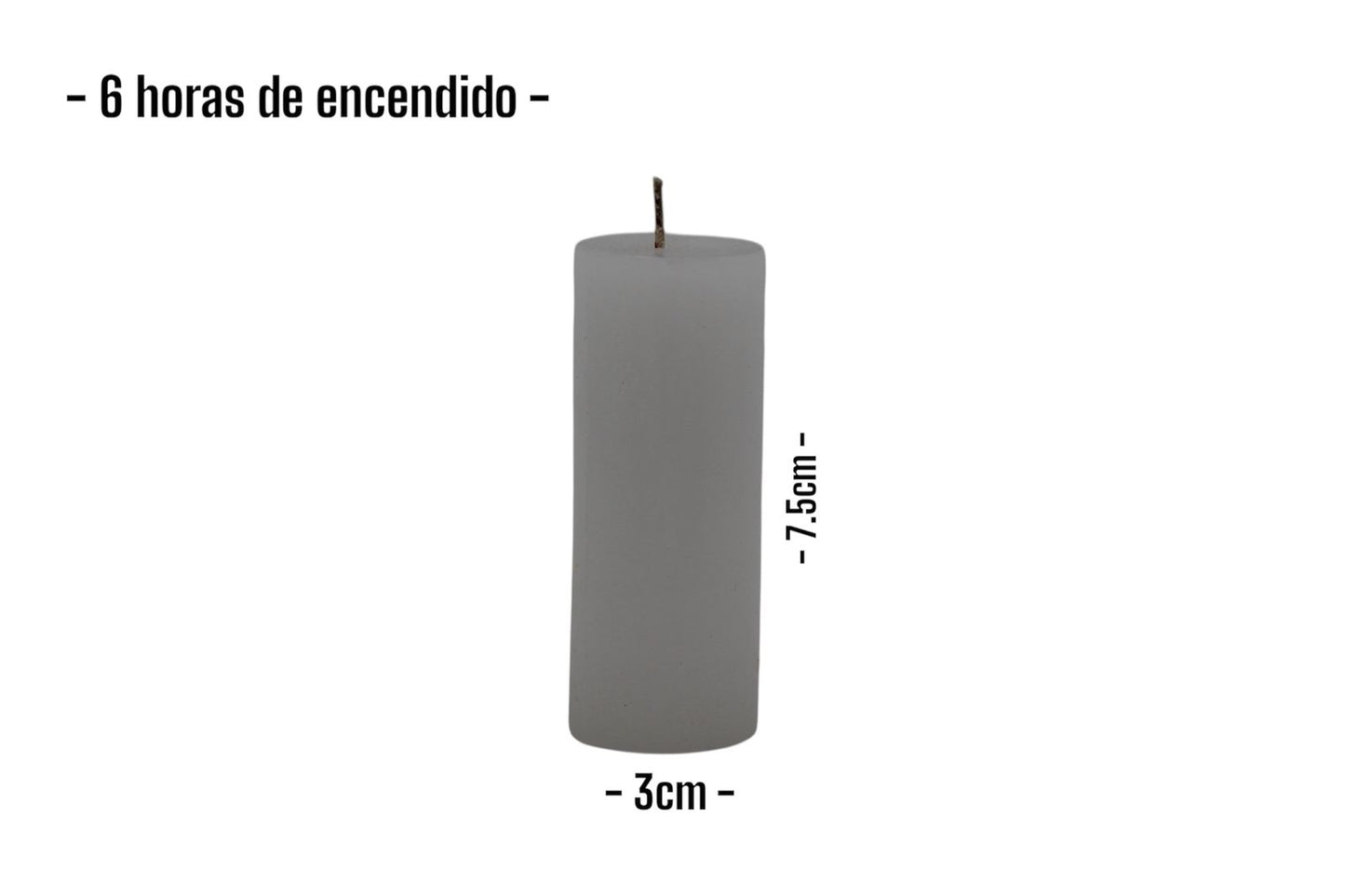Velas cilíndricas / Cirios