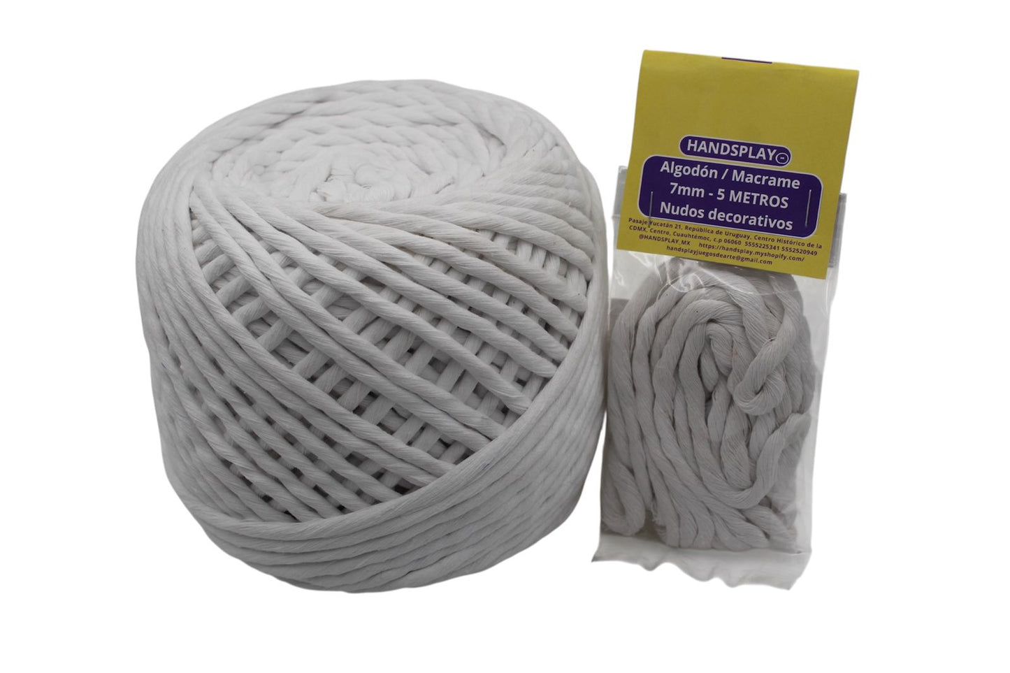 Algodón macrame