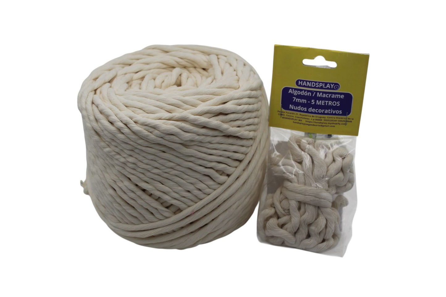 Algodón macrame