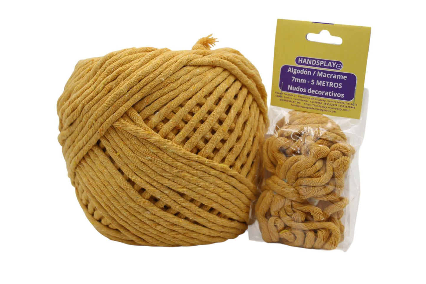 Algodón macrame
