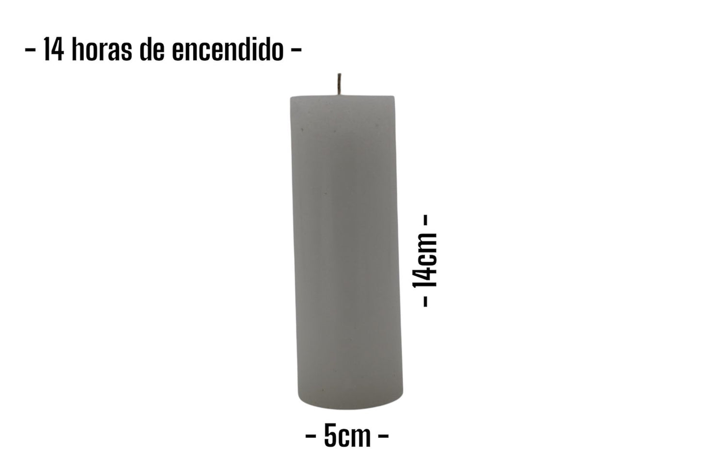 Velas cilíndricas / Cirios