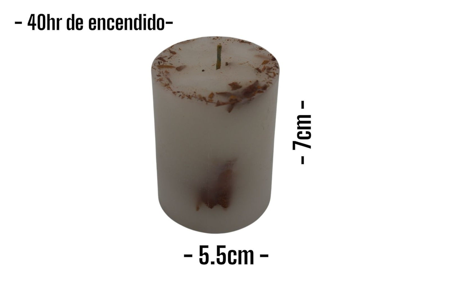 Velas cirio de canela