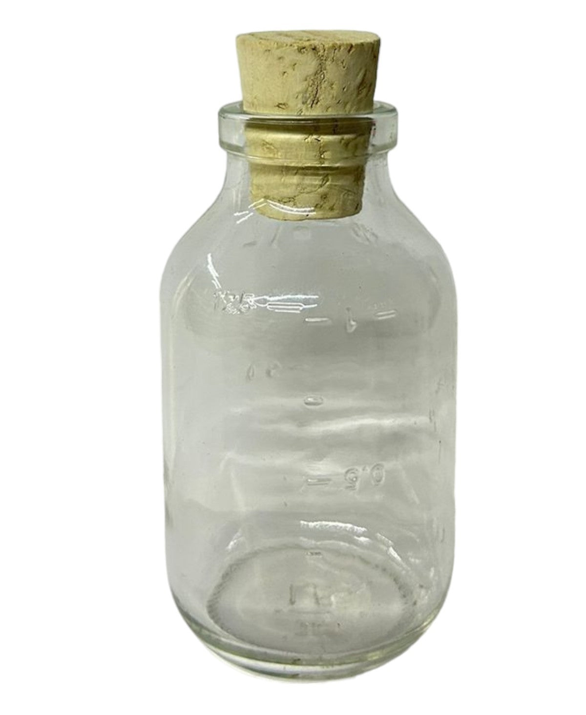 Botellas de cristal con tapón de corcho