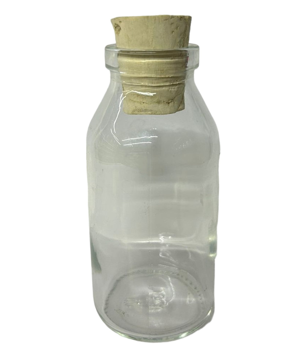 Botellas de cristal con tapón de corcho