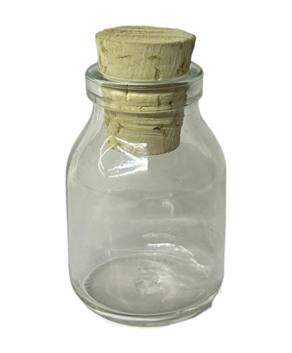 Botellas de cristal con tapón de corcho